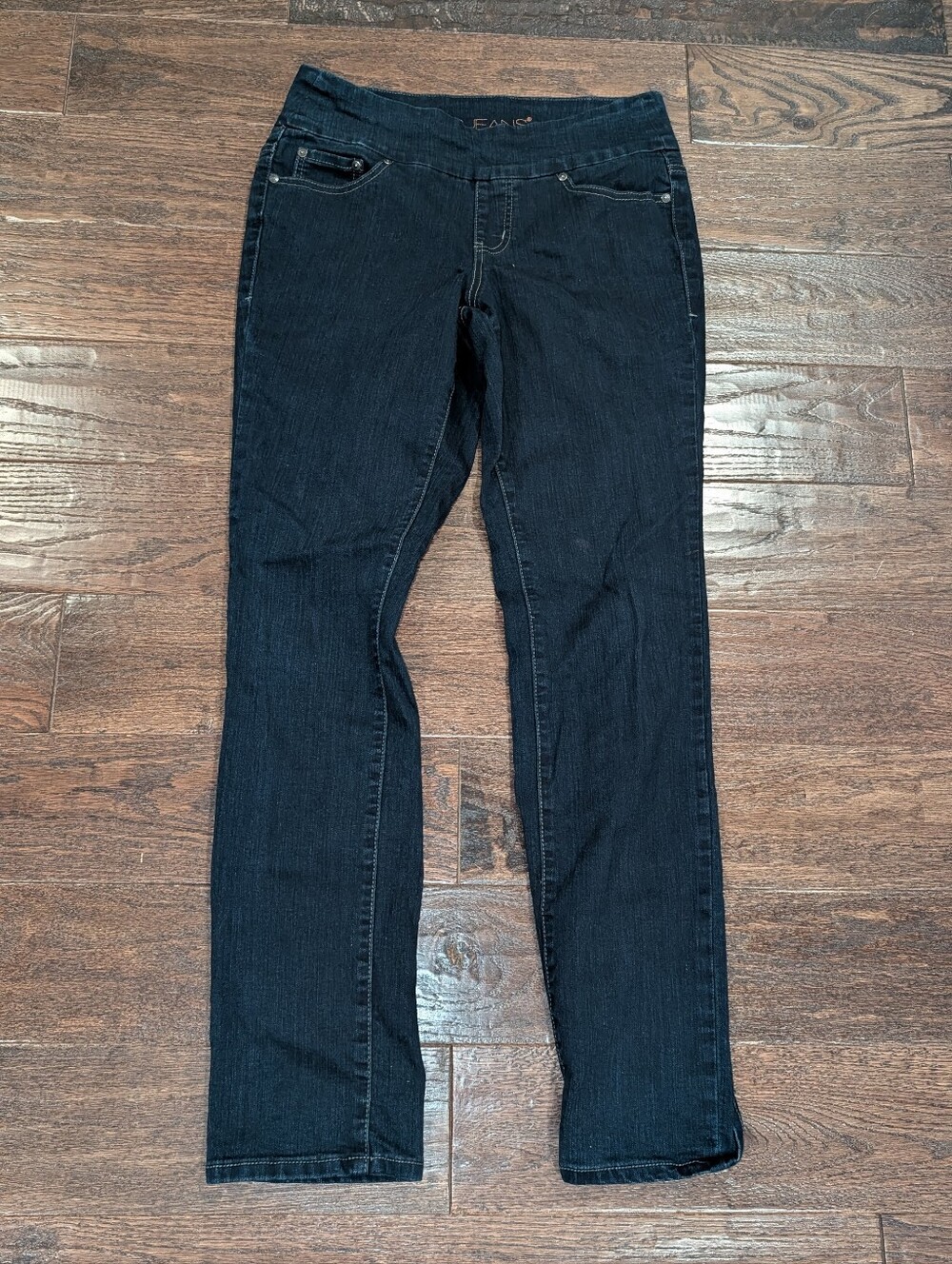 Jag Jeans High Rise Slim Leg Jeans Dark Blue